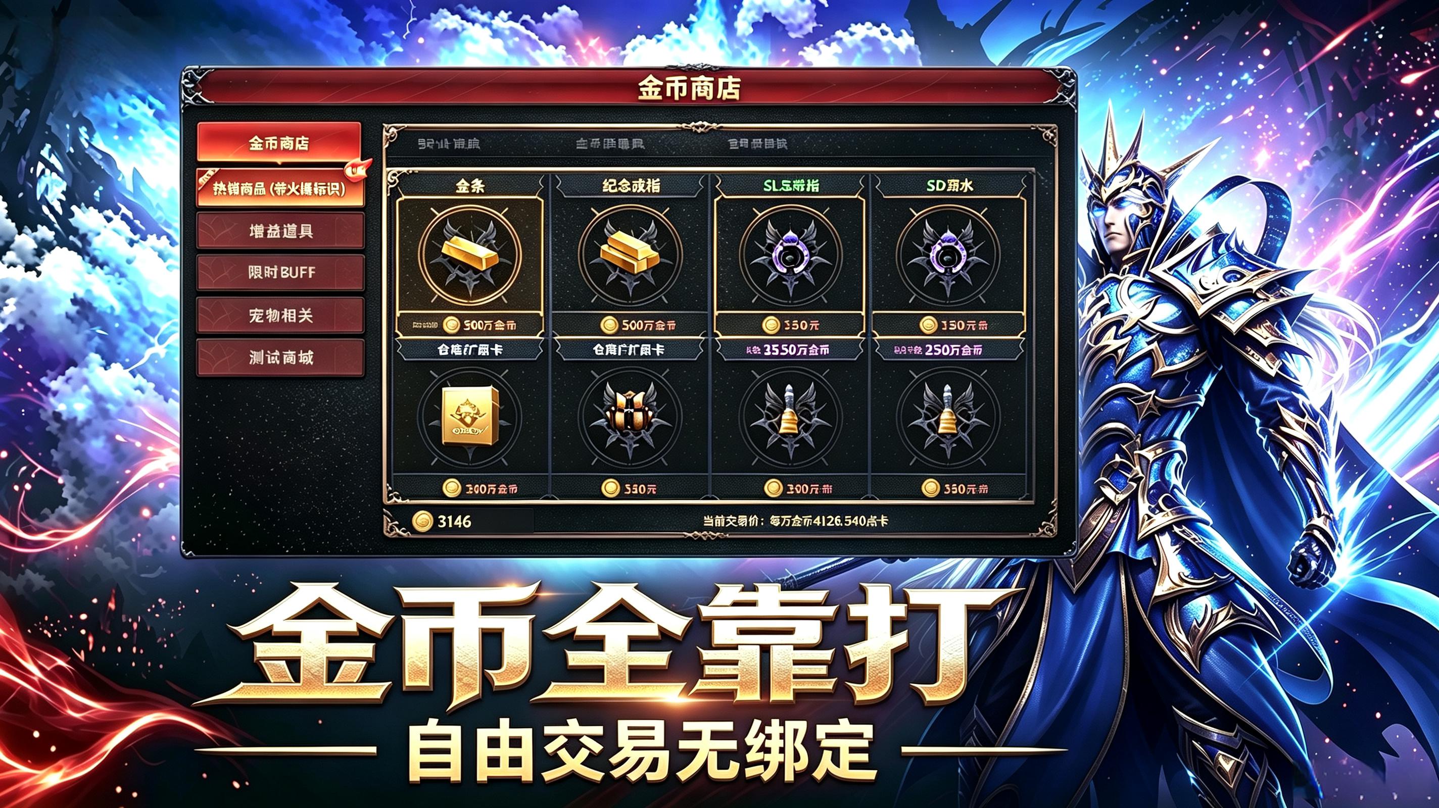 荣耀出征点卡服 / 金币服